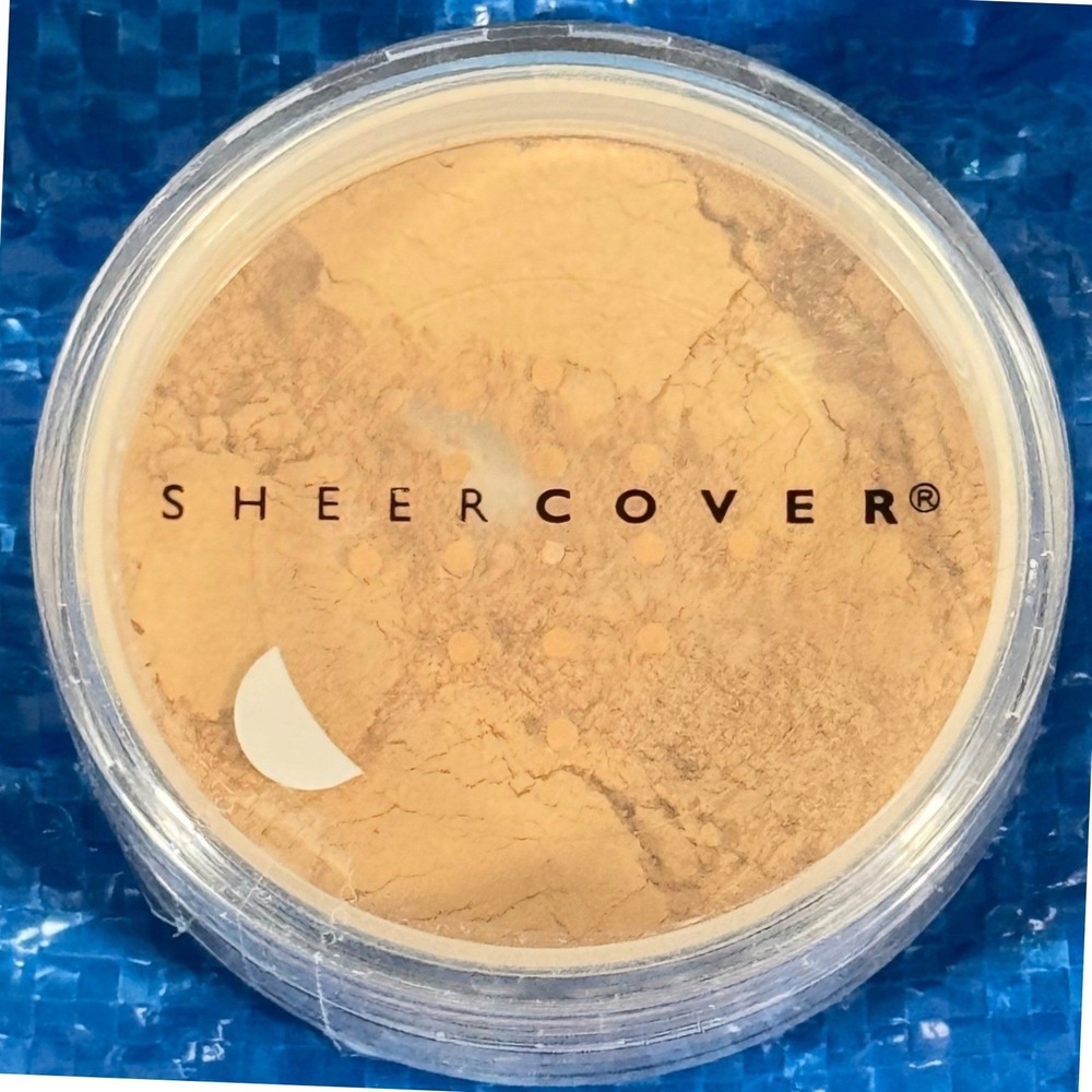 Sheer Cover Mineral Foundation SPF 15 Latte Loose Powder Makeup 4g 0.14oz NEW